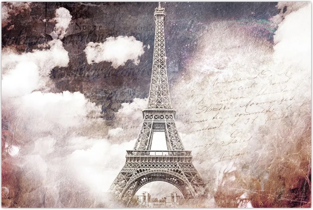 Tablou - Turnul Eiffel, Paris, Franța (90x60 cm)