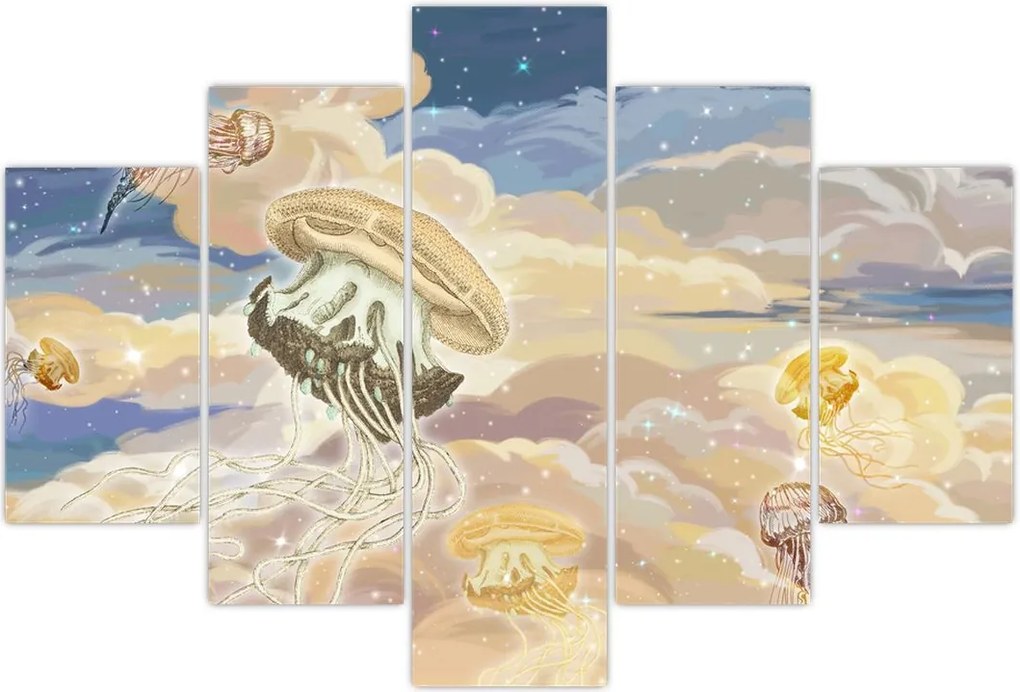 Tablou - Meduză Cerească (150x105 cm)