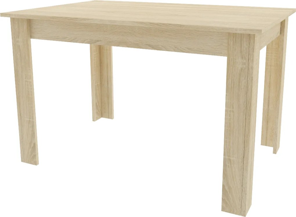 Promotie Masa de dining cu blat in decor stejar sonoma UMEKO 120x80 II. calitate