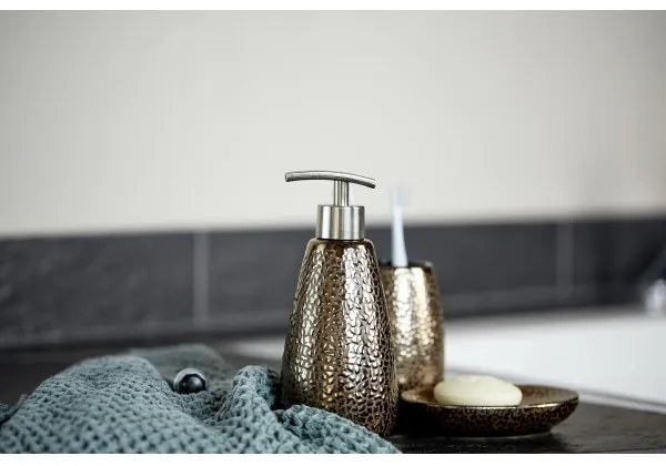 WENKO 69109800 - Set pentru baie MARRAKESH 12,5 x 41 cm, maro