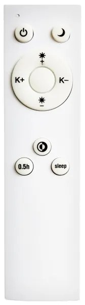 Plafonieră LED dimabilă ONYX LED/36W/230V d. 38 cm Top Light + telecomandă