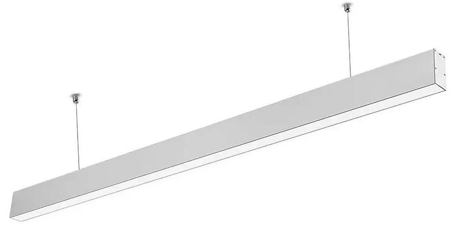 Lustră LED pe cablu SAMSUNG CHIP LED/40W/230V 4000K argintie