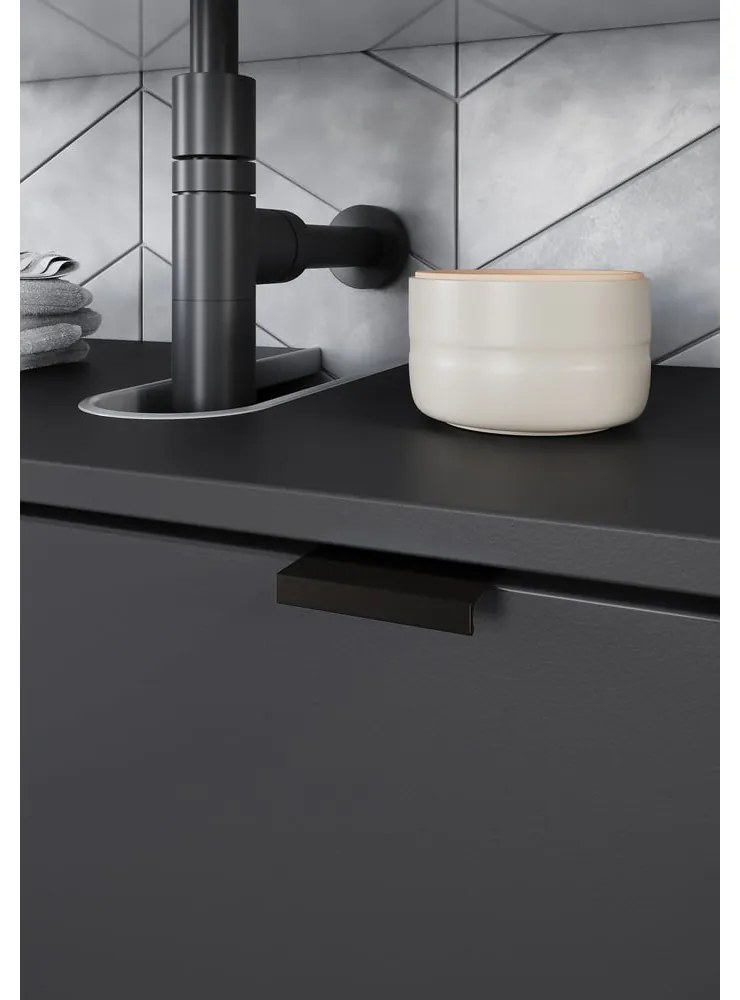 Dulap sub chiuvetă gri antracit 60x56 cm Arcena – Germania