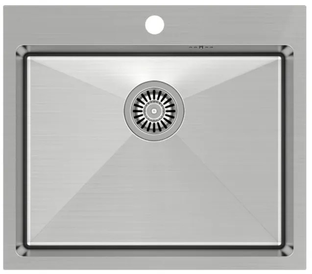 Chiuveta inox RUSSEL 110 crom periat