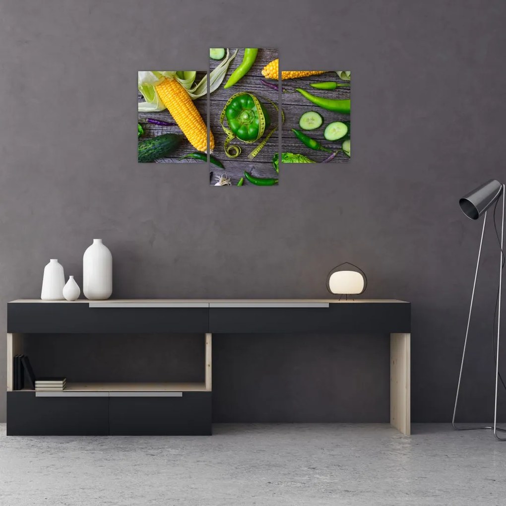 Tablou cu legume (90x60 cm)