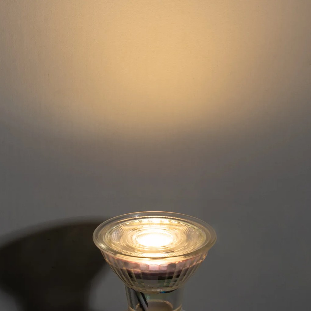 Set de 5 becuri LED GU10 50mm clare 3.5W 330 lm 3000K