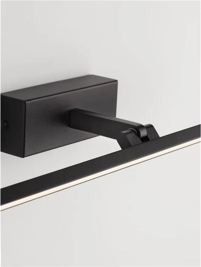 Aplica de perete LED baie IP44 MAREL neagra