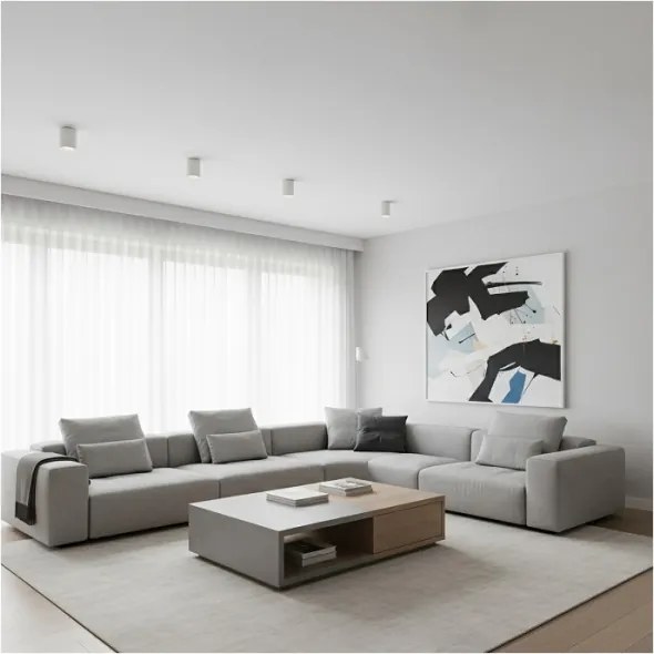 Spot OH12 1xGX53/35W/230V 9,6 cm alb