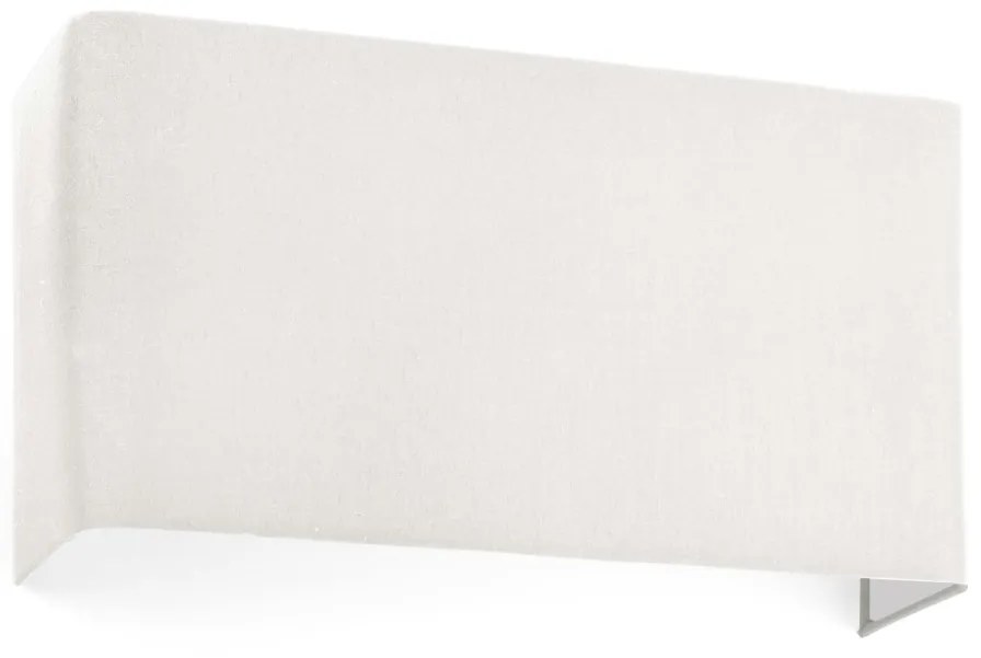 Aplica de perete ambientala design modern COTTON Square 2L bej