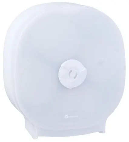 Dozator pentru 4 role de hartie igienica fara tub Merida Hygiene Control, alb