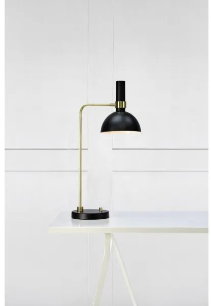 Markslöjd 106973 - Lampă de masă dimmabilă LARRY 1xE27/60W/230V negru/auriu