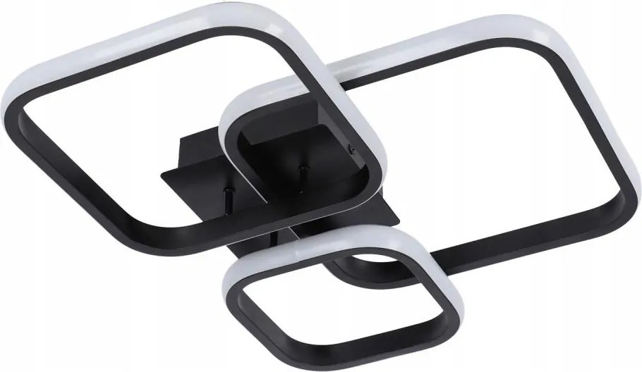 Plafonieră LED/38W/230V neagră