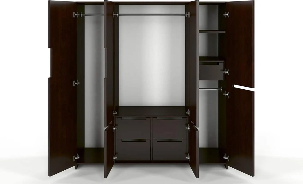 Dulap lemn masiv TerraCraft, 170 × 60 × 180 cm