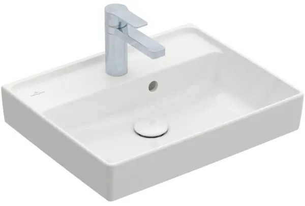 Lavoar pe mobilier, Villeroy&Boch Collaro, material TitanCeram, 50x40cm, Alb Alpin, 43345001