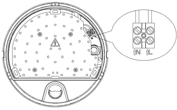 Top Light - Aplica LED de exterior cu senzor BARI LED/15W/230V IP54