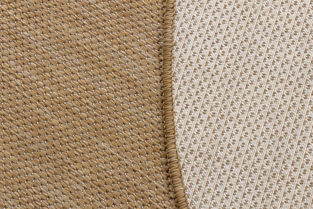 Covor SISAL SION cerc A5165A Melanj țesute plate natural