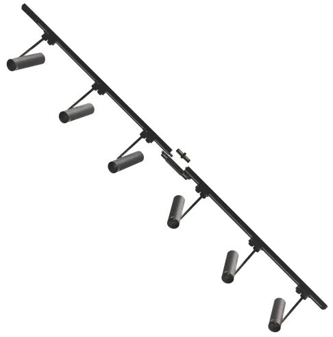 Spot în sistem de șină Zuma Line 3026 LISA 6xGU10/35W/230V negru