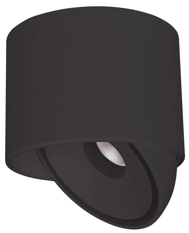 Spot LED Aplicat Directionabil Design Modern, Zeus 10w negru
