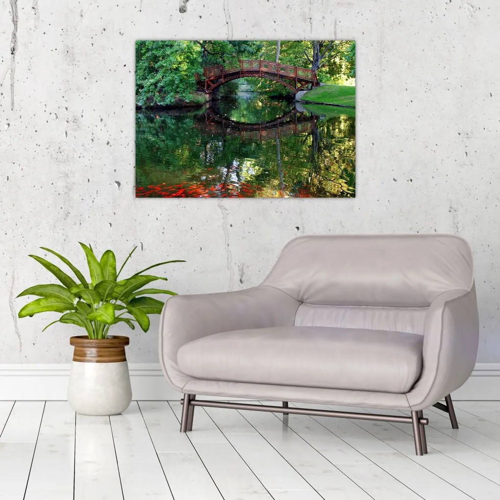 Tablou cu râu (70x50 cm)