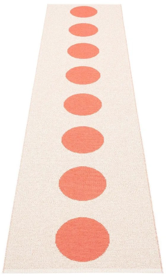 Covor tip traversă pentru interior și exterior somon 70x300 cm Vera Flamingo – Pappelina