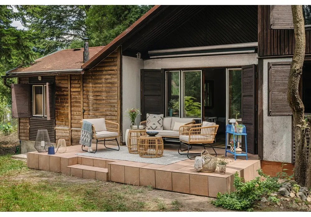 Set de 2 scaune de grădină din rattan Vistdal - Bonami Essentials