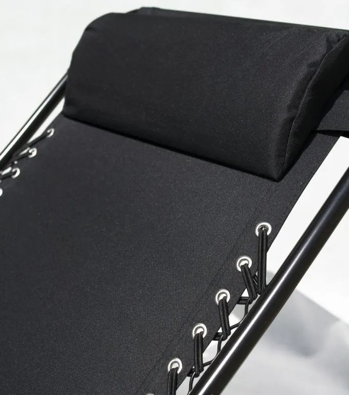 Scaun de grădină AN2320 OXFORD - negru