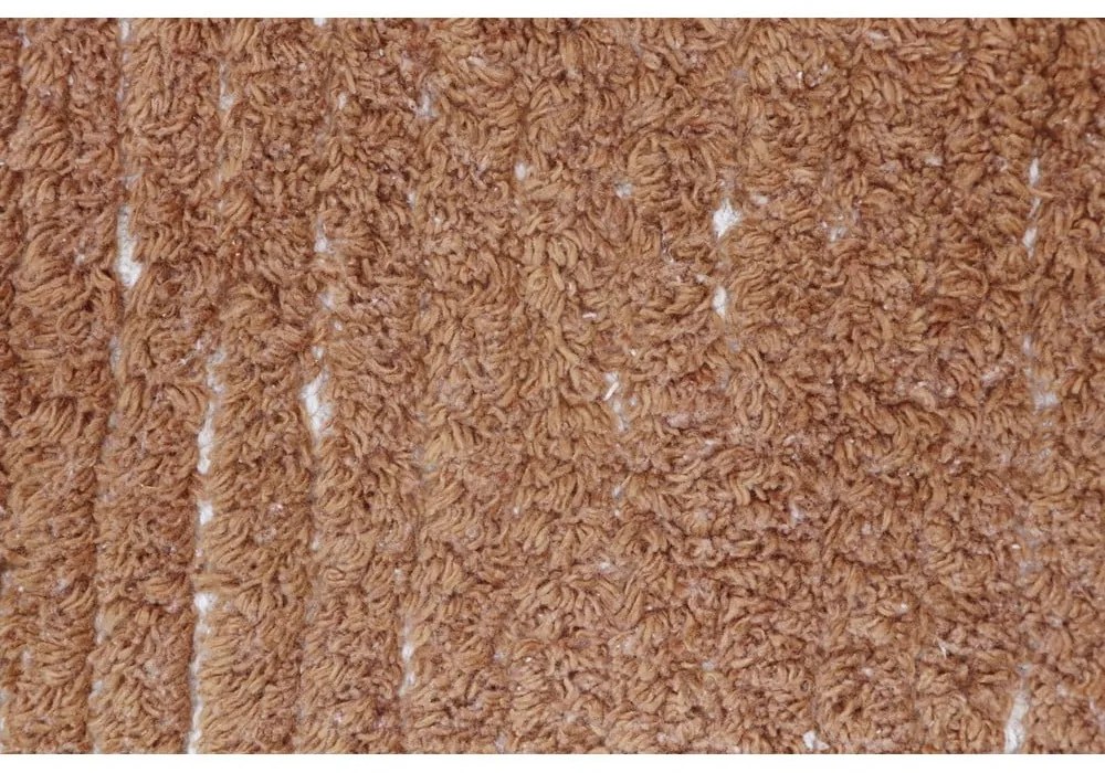 Covor cărămiziu/bej din bumbac 170x240 cm Duetto Toffee – Lorena Canals