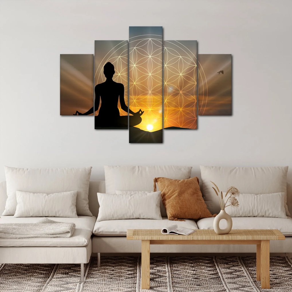Tablou cu meditație (150x105 cm)