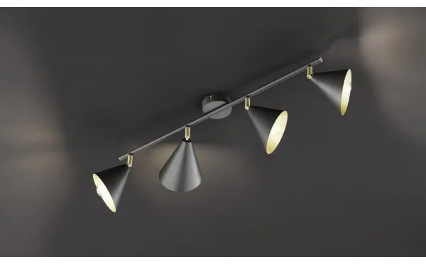 Spot Wofi 70108G GLORIA 4xE14/28W/230V