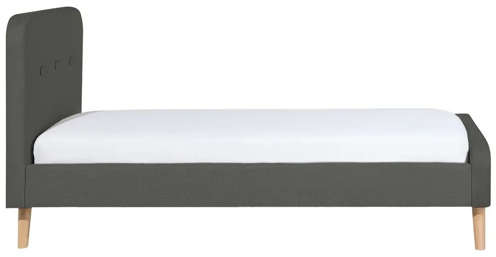 Pat pentru copii 90 cm ROME (cu somieră) (gri). Promo -39%. 1007463