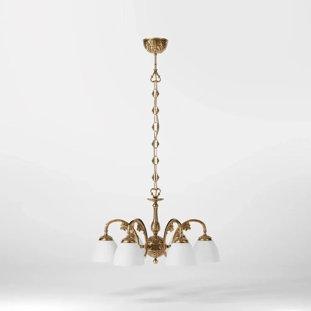 Candelabru din alama stil Art Nouveau Beatrice