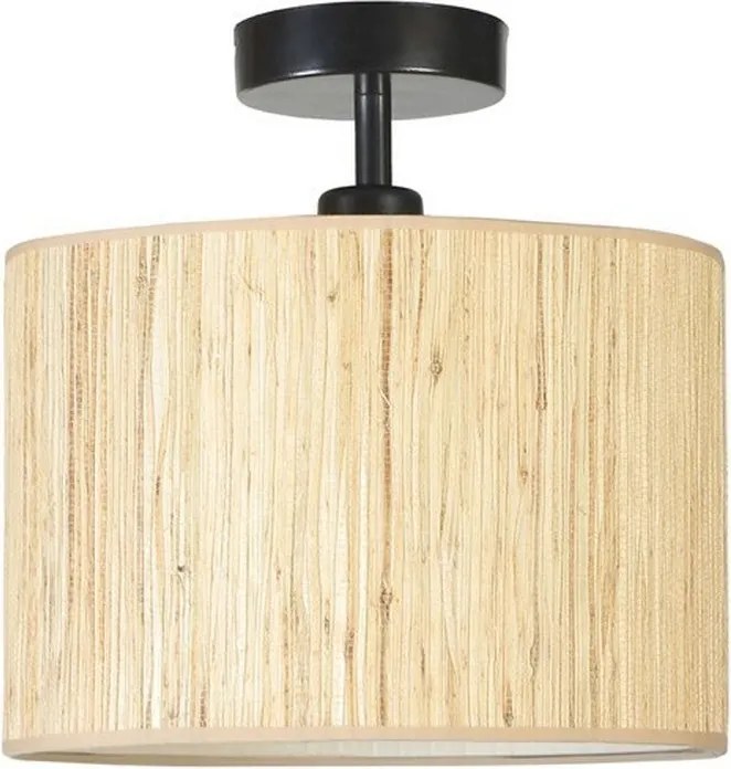 Lustra 846STL5130, metal/lemn de bambus, 30x30 cm