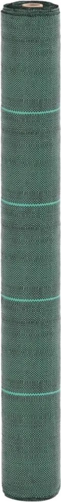 vidaXL Membrană antiburuieni, verde, 1x5 m, PP