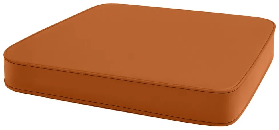Perna de scaun pentru exterior VIREON 44x45 cm, maro-portocaliu