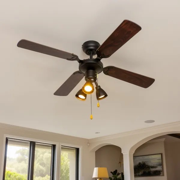 Ventilator de tavan ZEVENTI ZURRIOLA 3xGU10/50W/230V