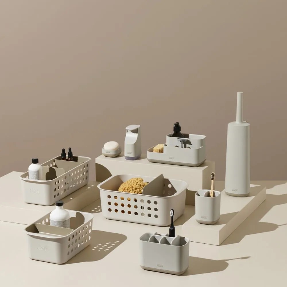 Organizator de baie bej EasyStore – Joseph Joseph