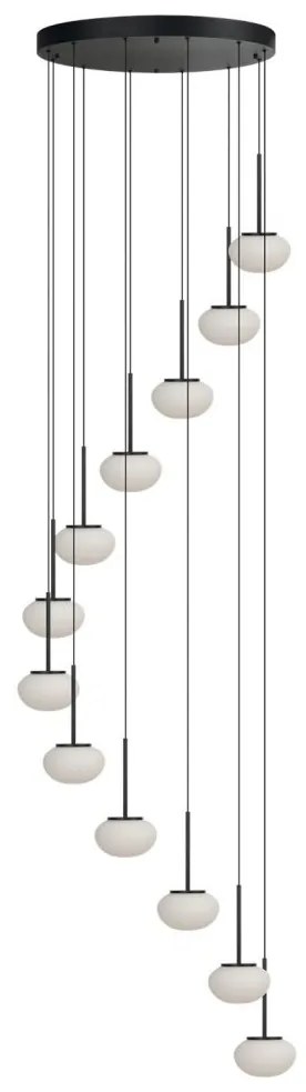 Lustra cu 12 pendule LED SERENITY
