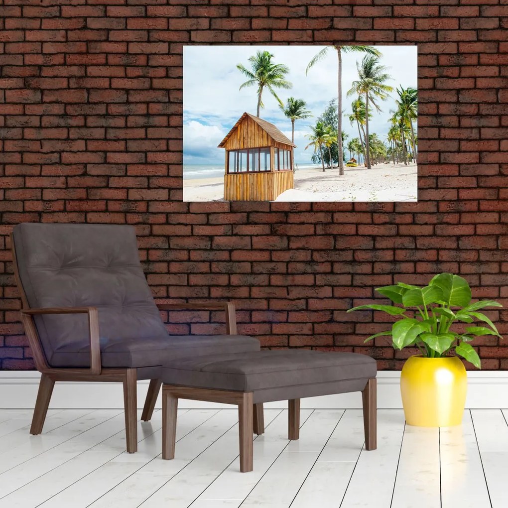 Tablou - Plajă (90x60 cm)