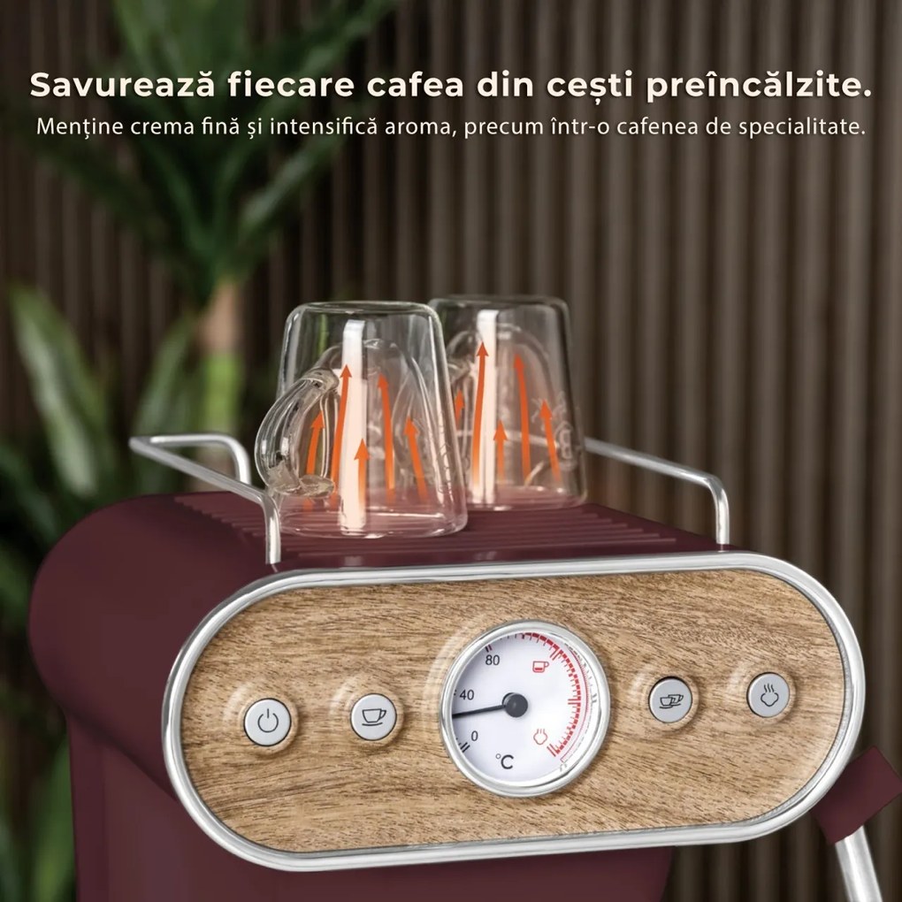 Espressor 3 in 1 Leonardo Nordic Berlinger Haus BH/9855