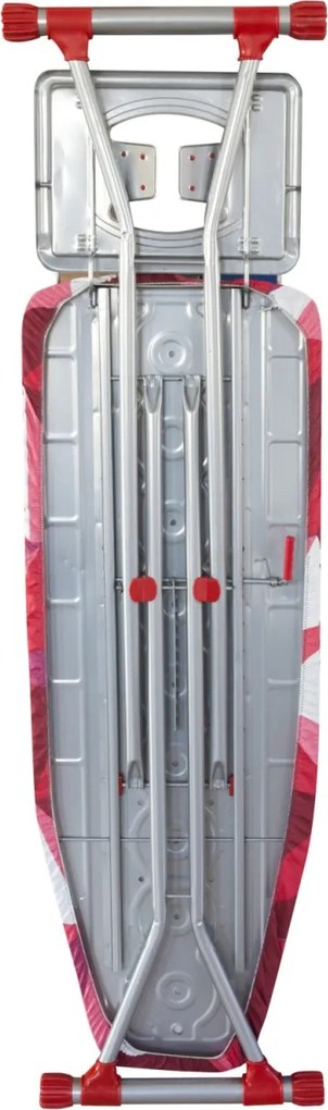 Masa de calcat ZILAN ARGENTO ZLN3499, suprafata de lucru 118x42 cm, blat metalic, suport pentru fierul de calcat, suport rufe