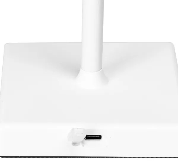 Lampă LED RGBW reîncărcabilă dimabilă de exterior Aigostar 4W/5V 3600mAh alb IP54