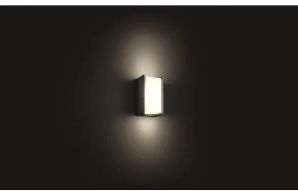 Philips 16472/93/P0 - LED Aplică perete exterior Hue TURACO 1xE27/9,5W/230V