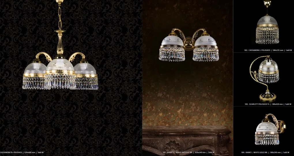 Lustra eleganta Cristal Bohemia Exclusive ENARETE I.