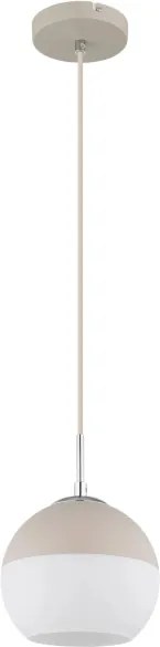 Globo 15999H - Pendul RAGUSA pe cablu, 1xE27/60W/230V, Ø 20 cm