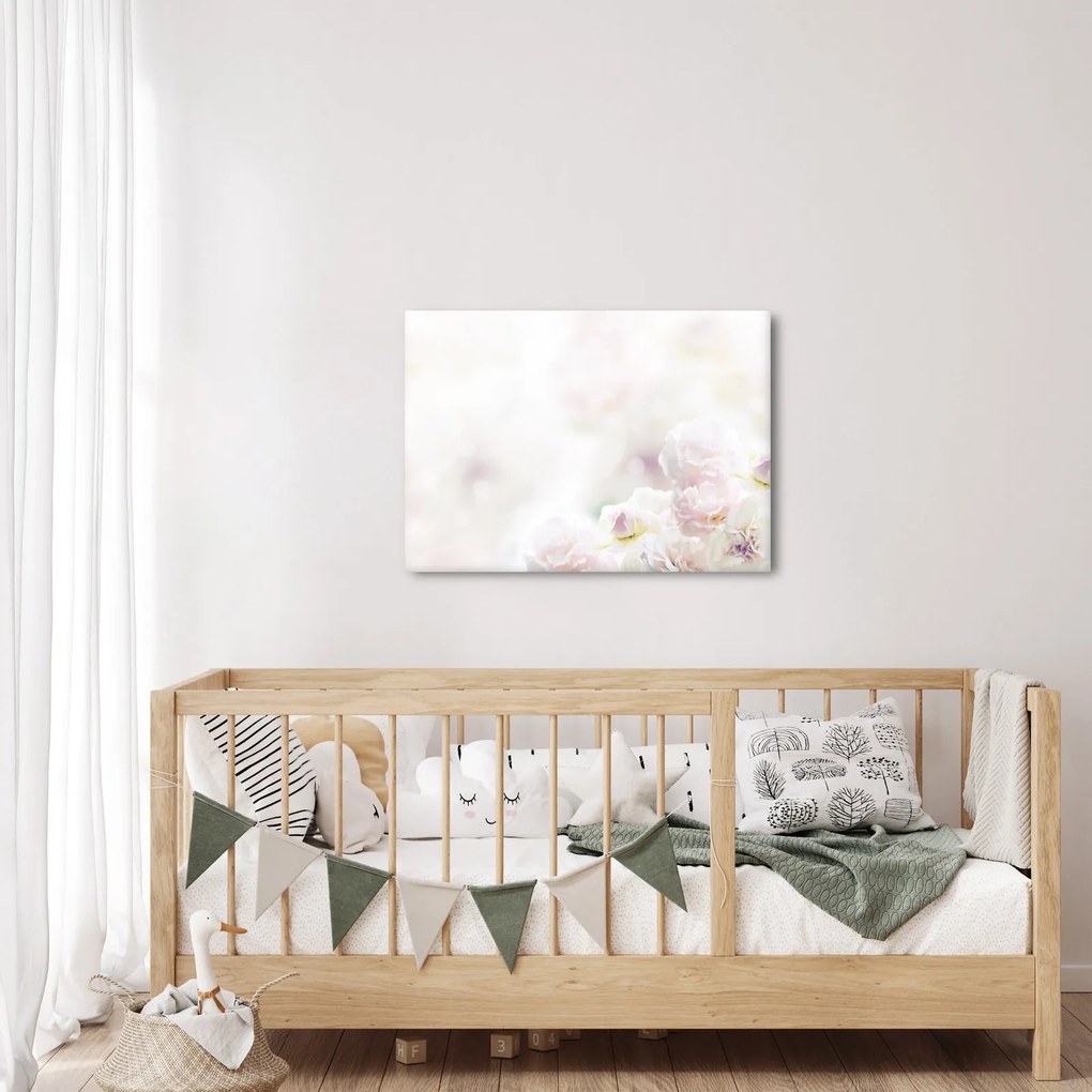 Tablou cu flori fragede (70x50 cm)