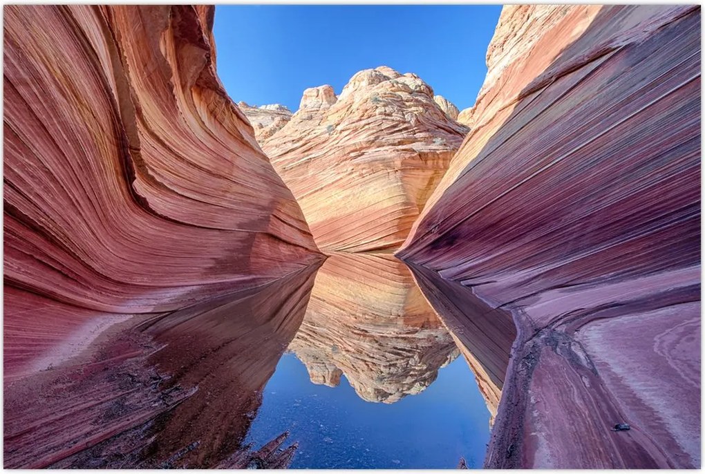 Tablou - valurile de Arizona (90x60 cm)