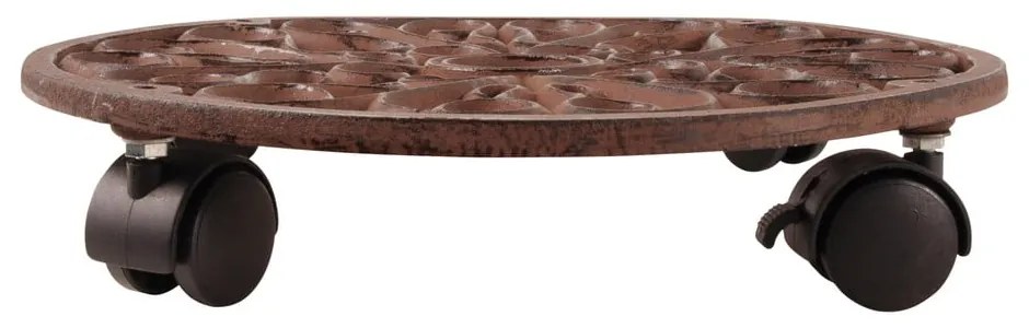 Bază mobilă pentru ghiveci din metal ø 34,5 cm Ornament – Esschert Design