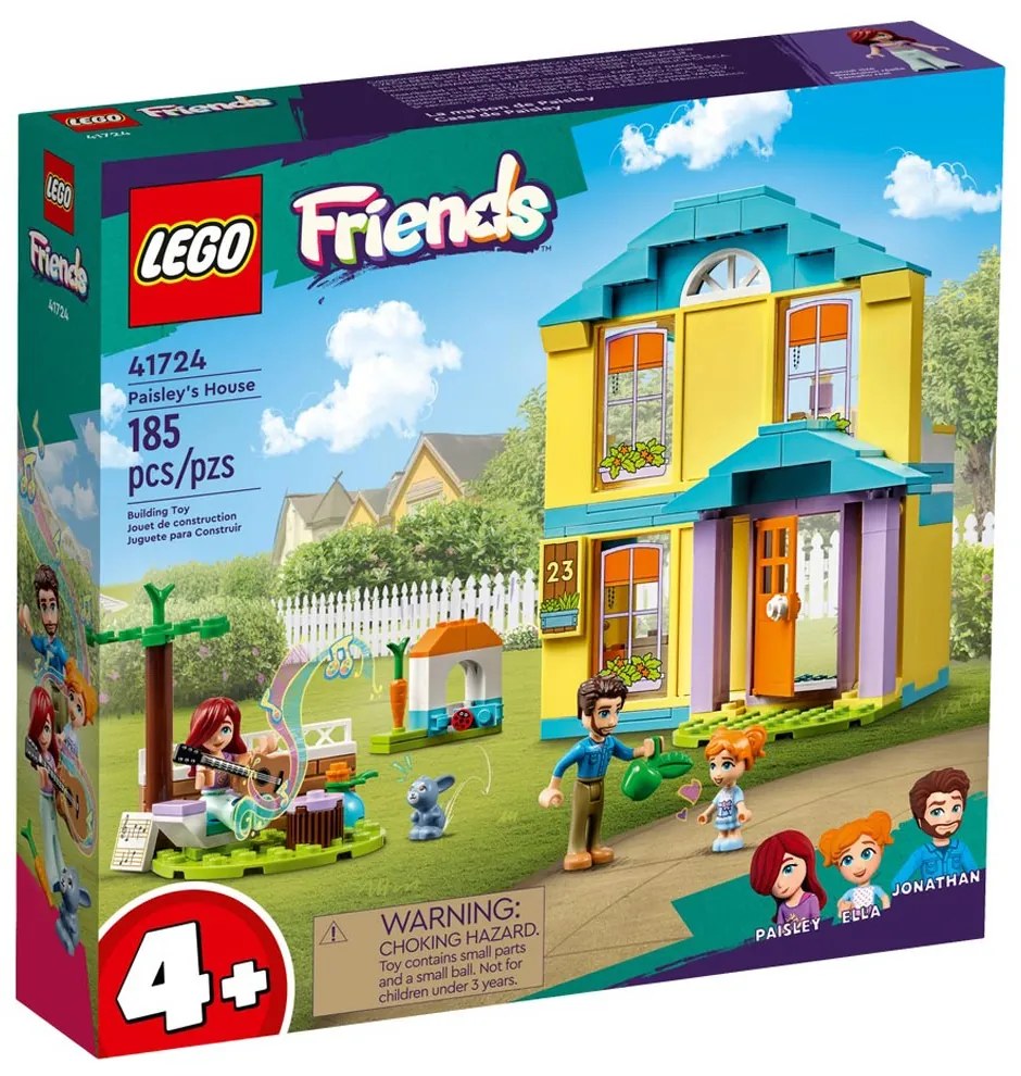 Set de construit LEGO Friends, Casa lui Paisley, 185 piese
