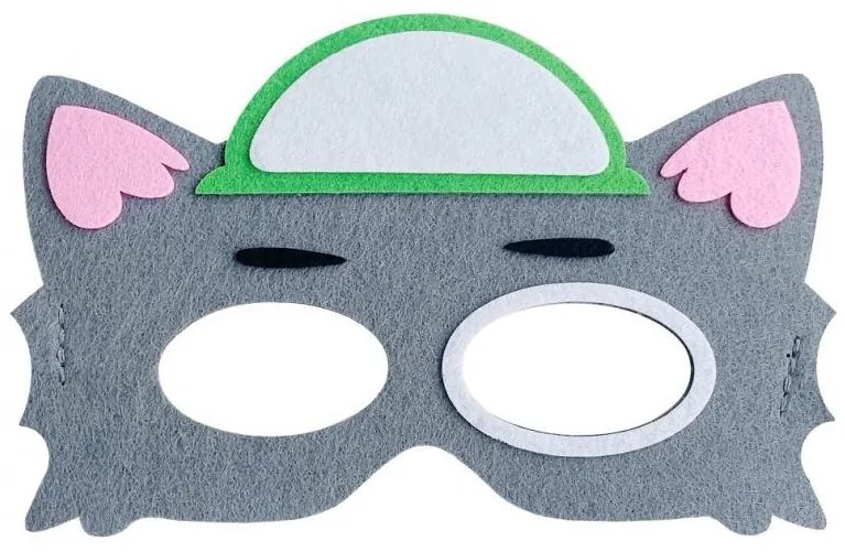 Animale Dog Brigade Ecologist Masca de fetru cu câine 18 cm
