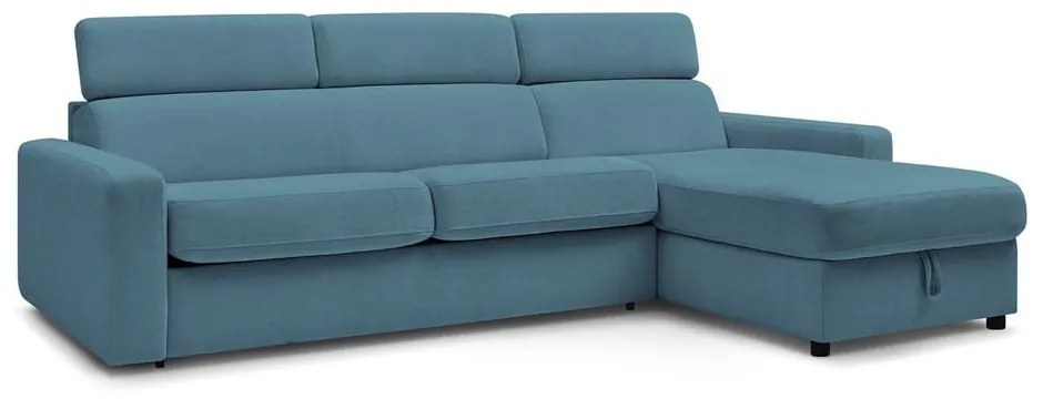 Colțar albastru extensibil (cu colț variabil) Monaco – Bobochic Paris